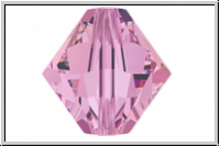 Swarovski Bicone 5328, 4mm, 001LISH - crystal, lilac shadow, 25 Stk.